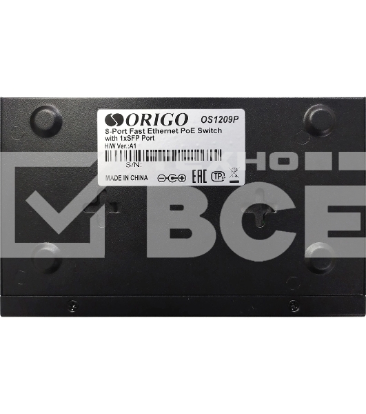 Коммутатор РоЕ OS1209P/80W/A1A