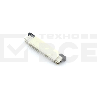 Разъем FPC  Half Coverage Bottom Contact 0.8K-BX-16PWB 16 pin высота 2мм шаг 0,8мм