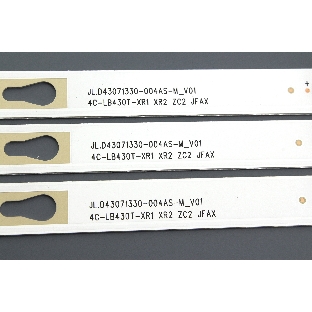 Светодиодная подсветка TV 43' JL.D43071330-004AS-M (комплект 3 шт)