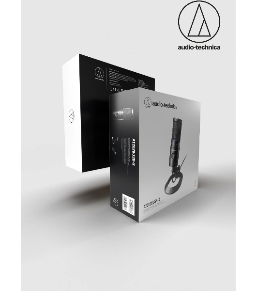 Микрофон проводной Audio-Technica AT2020USBX 2.0м черный