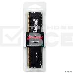 Оперативная память Kingston Fury Beast Black, DDR4, 16GB (1x16GB), 3200 MHz, CL16, с радиатором, черный, фото5