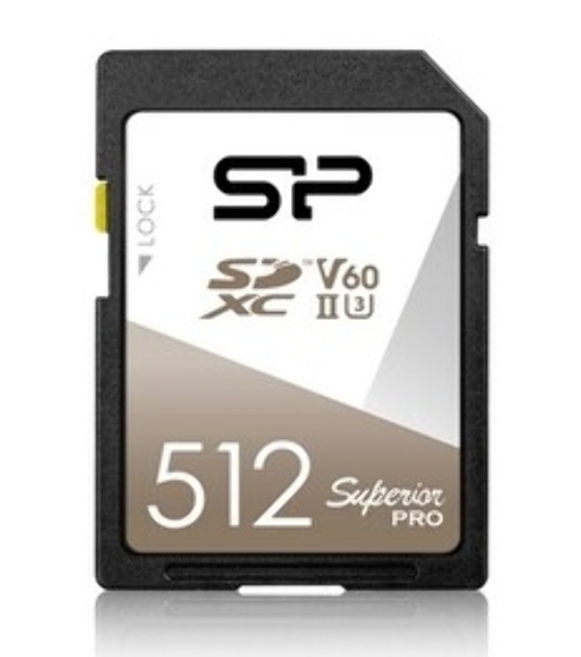 Флеш карта SD 512Gb Silicon Power SDXC Class 10 UHS-II U3 V60 280/170 MB/s