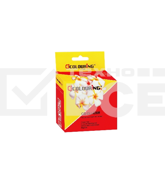 Картридж струйный Colouring CG-CLI-426M Magenta с чипом водный (9 мл) для Canon IP4840/MG5140/MG5240/MG6140/MG8140