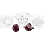 Соковыжималка цитрусовая Scarlett SC-JE50C06 25Вт рез.сок.:700мл. белый/коричневый, фото2