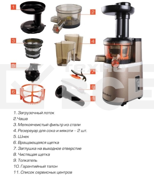 Соковыжималка Endever Sigma 92