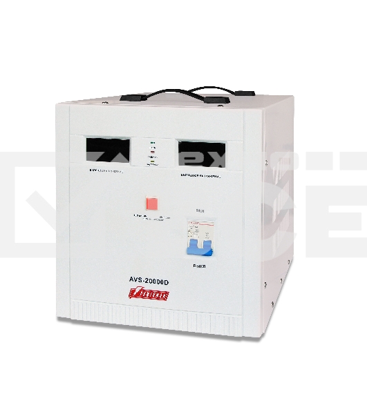 Стабилизаторы напряжения Powerman AVS 20000D White (220В±8% 20000ВА,120А,КПД 98%,циф. индикация вх./вых.)