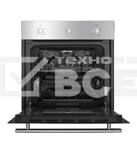 Шкаф духовой газовый Maunfeld EOGC604S, встраиваемый