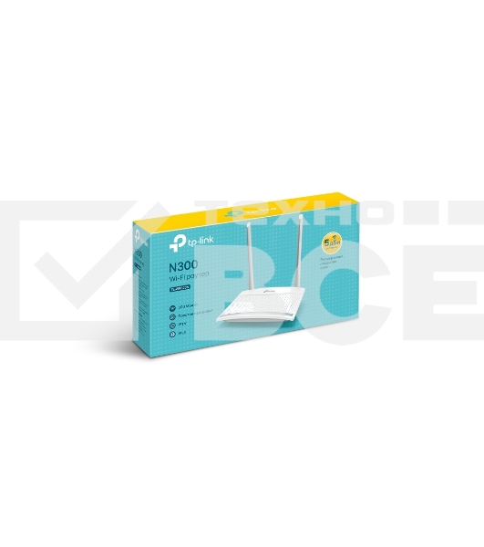 Роутер беспроводной TP-Link TL-WR820N N300 10/100BASE-TX белый