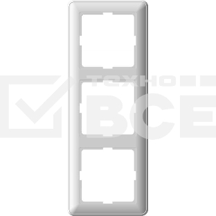 Рамка 3-м W59 сл. кость SchE KD-3-28 (КД-3-28)