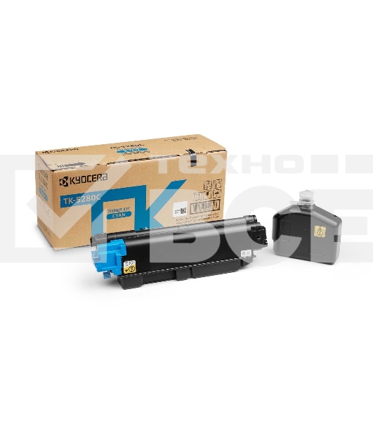 Картридж лазерный Kyocera TK-5280C (1T02TWCNL0) голубой черный для M6235cidn/M6635cidn/P6235cdn 11000 стр