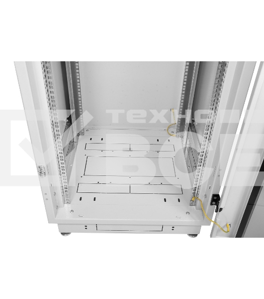 Шкаф телеком. напольный 33U (600x800) дверь перфорированная (ШТК-М-33.6.8-4ААА) (3 коробки)