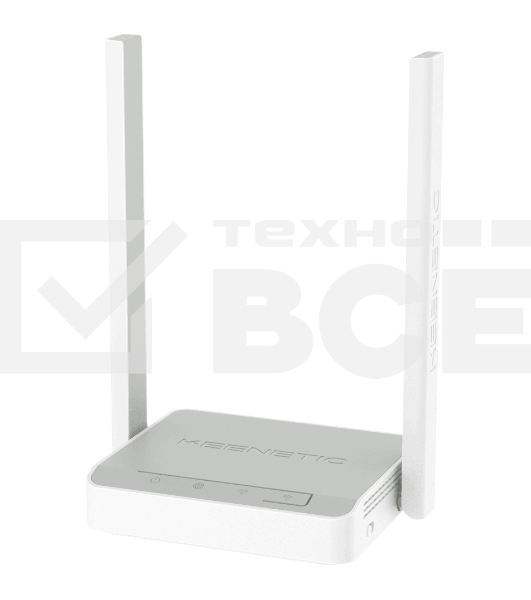 Роутер беспроводной Keenetic Start (KN-1112)с Mesh Wi-Fi N300, Smart-коммутатором