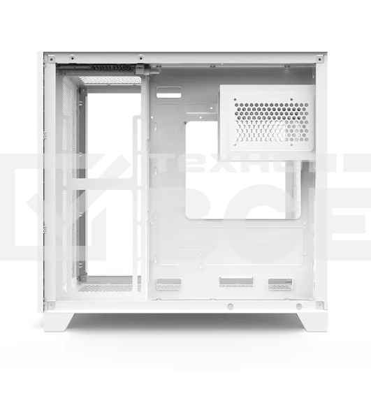 Компьютерный корпус AeroCool / Formula Crystal Z5 белый без БП mATX 11x120mm 2xUSB2.0 1xUSB3.0 audio bott PSU