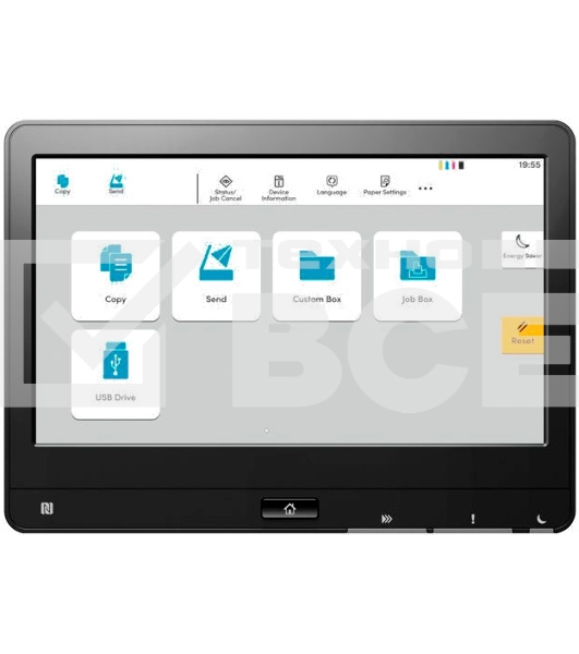 МФУ лазерный Kyocera TASKalfa 2554ci (1102YP3NL0/1102YP3NLV), A3, цветной, печ. до 25 стр/мин. (А4 ч/б) до 12 стр/мин. (А4 цвет), скан. до 200 стр/мин (двустороннее), 1200 x 4800 dpi (печать) 600x600dpi (скан.), USB, Ethernet, без крышки/тонера
