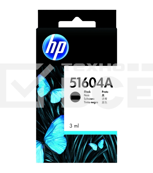 Картридж струйный HP 51604A черный for plain paper