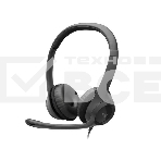 Гарнитура Logitech Headset Logitech H390 USB черный, фото50