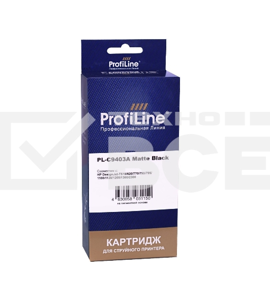 Картридж струйный совместимый PL-C9403A №72 для HP DesignJet T610/T1100 PL