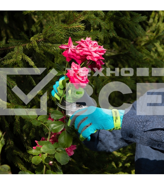 Перчатки садовые с удлиненной манжетой, размер 7, Luxe Palisad