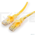 Патч-корд медный UTP Cablexpert PP10-0.25M/Y кат.5e, 0.25 м, литой, многожильный (желтый), фото2