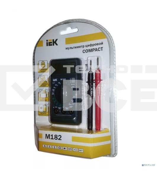 Мультиметр IEK Compact M182цифровой