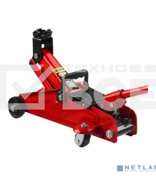 Домкрат STAYER 43152-2 RED FORCE гидравлический подкатной, 2т, 125-320мм