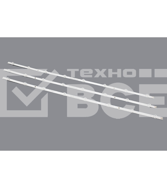 Светодиодная подсветка GC43D08-ZC26AG-15 303GC430062 (комплект 3шт)