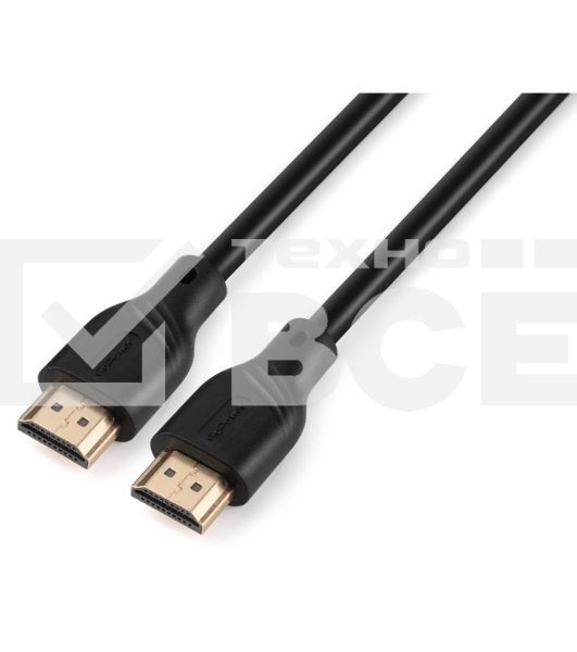 Кабель а/в GOPOWER Длина 1.5 м Разъёмы HDMI (m)-HDMI (m) Цвет черный 00-00029041