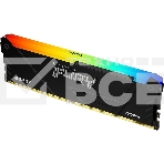 Оперативная память Kingston Fury Beast, DDR4, 16GB (1x16GB), 3600MHz, CL18, с радиатором, RGB, черный, фото5