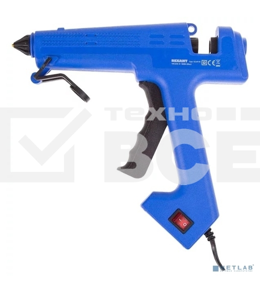Пистолет клеевой Rexant (12-0119) 280 Вт O 11 мм серия ProfiMax (блистер)