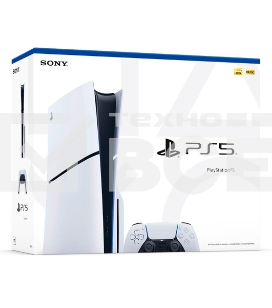 Игровая консоль Sony PlayStation 5 Slim Blue-Ray 1Tb белый   (cfi-2016A) (Корея)