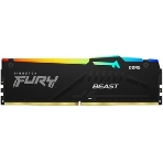 Оперативная память Kingston Fury Beast Black, DDR5, 32Gb (1x32 GB), 5200 MHz, CL40, радиатор, RGB, черный, фото8