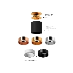 Корпус светильника C6301 SWH белый песок D60*H60mm MR16 GU5.3, фото14