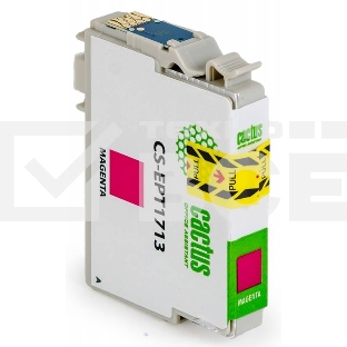 Картридж струйный Cactus CS-EPT1713 17XL пурпурный (10 мл) для Epson XP-33/103/203/207/303/306/403/406