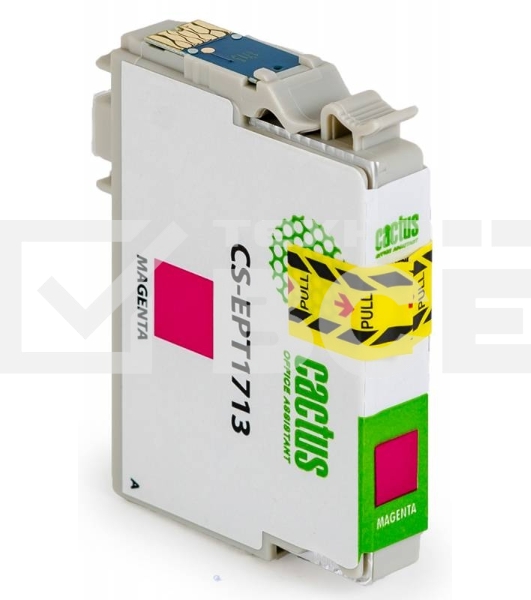 Картридж струйный Cactus CS-EPT1713 17XL пурпурный (10 мл) для Epson XP-33/103/203/207/303/306/403/406