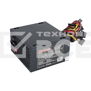 Блок питания 450W Exegate 450NPX, ATX, SC, black, 12cm fan, 24+4p, 6/8p PCI-E, 3*SATA, 2*IDE, FDD + кабель 220V с защитой от выдергивания
