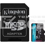 Карта памяти Kingston 256GB microSDXC Canvas Go Plus 170R A2 U3 V30 Card + ADP EAN: 740617301250, фото7