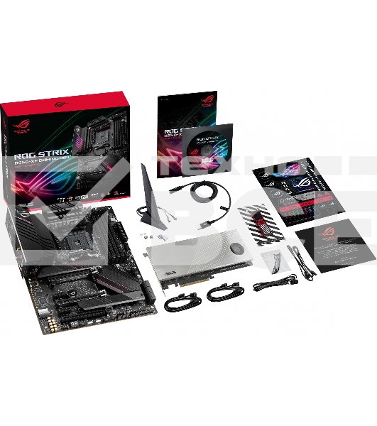 Материнская плата ASUS ROG STRIX B550-XE GAMING WIFI, AM4, AMD B550, 4xDDR4, 6xSATA, 2xM.2, 1xPCI-E 4.0 x16, 1xPCI-E 4.0 x8, 1xPCI-E 3.0 x4, 1xHDMI, 1xDP, 1x 2.5Gb LAN, 2xUSB-A 3.2 Gen 2, 1xUSB-C 3.2 Gen 2, 4xUSB 2.0, 5x3.5 мм, 7.1, Standard-ATX