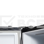 Холодильник Hyundai CS5003F черное стекло двухкамерный Side by Side 331/165л морозилка сбоку, фото5