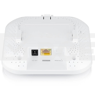 Гибридная точка доступа Zyxel NebulaFlex NWA50AX, WiFi 6, 802.11a/b/g/n/ac/ax (2,4 и 5 ГГц), MU-MIMO, антенны 2x2, до 575+1200 Мбит/с, 1xLAN GE, PoE, без поддержки Captive portal и WPA-Enterprise, защ