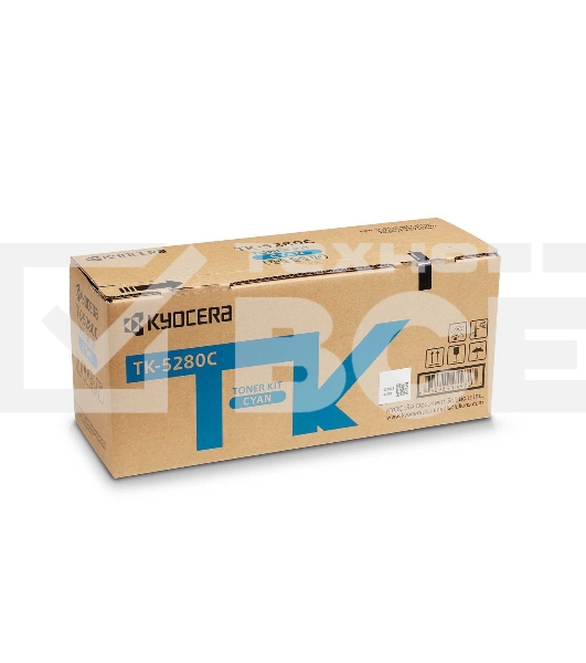Картридж лазерный Kyocera TK-5280C (1T02TWCNL0) голубой черный для M6235cidn/M6635cidn/P6235cdn 11000 стр