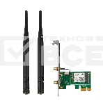 Сетевой адаптер Tenda E30 беспроводной двухдиапазонный PCI-e адаптер Wi-Fi 6 AX3000 c Bluetooth 5.0, фото 1