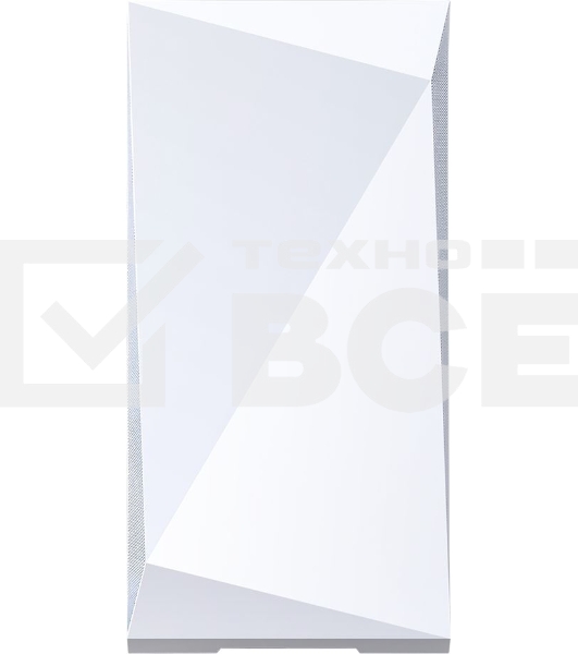 Компьютерный корпус Zalman Z9 Iceberg белый без БП ATX 3x120mm 2x140mm 4xUSB2.0 audio bott PSU