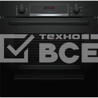 Духовой шкаф электрический Bosch HBA534EB0 черный, встраиваемый