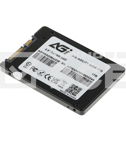 Накопитель SSD AGI AI238, 1Tb, SATA III, 2.5