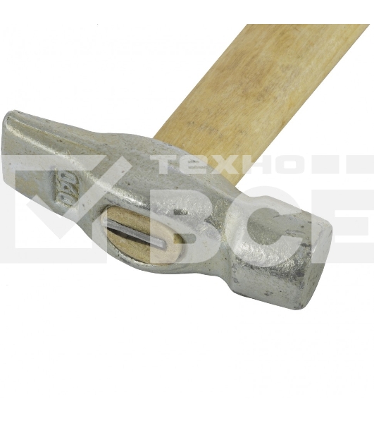 Молоток Россия слесарный,400 г,круглый боек,деревянная ручка 10239