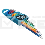 Набор ключей GROSS 16402имбусовых torx-tt 9шт: t10-t50 магнит s2 экстра-длин. хром/краска 9шт., фото6