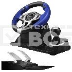 Руль чёрный Sven GC-W600 (виброотдача, педали, джойстик, 12 кн., USB), фото3