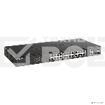 Настраиваемый L2 коммутатор D-Link DGS-1100-26MPV2/A3A с 24 портами 10/100/1000Base-T и 2 комбо-портами 1000Base-T/SFP (24 порта PoE 802.3af/at, PoE-бюджет 370 Вт), фото2