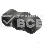 Разветвитель электрический ЭРА SPx-3e-B на 3 розетки с заземлением 16А черный, фото4