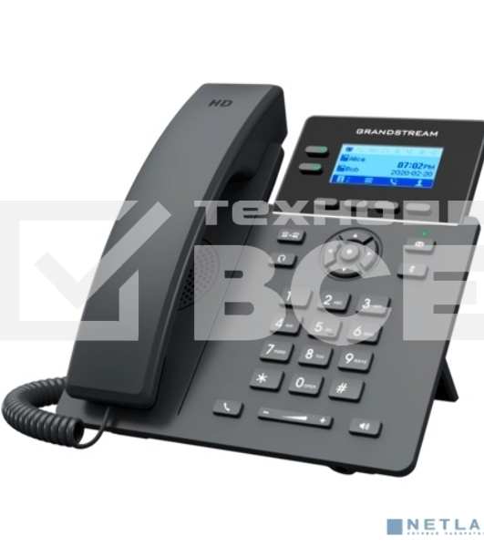 Телефон IP Grandstream GRP2602P черный